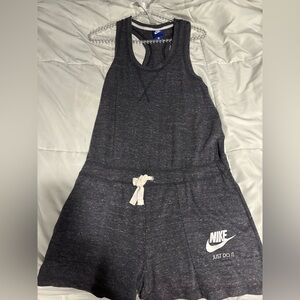 Nike Charcoal Sleeveless Romper